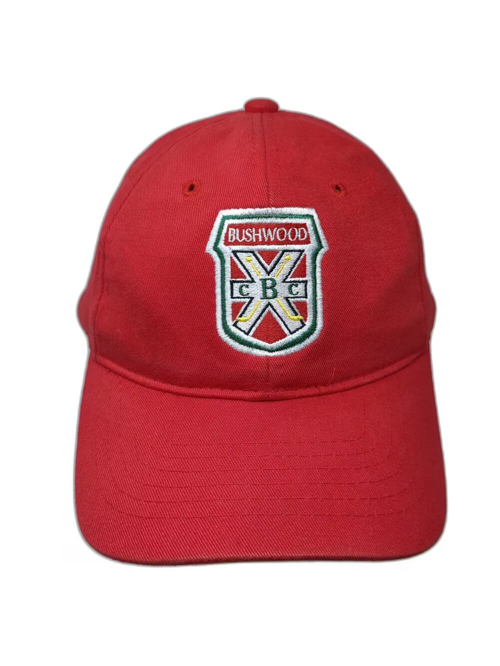 Magic Headwear Bushwood Country Club Baseball Cap Red One Size Strapback Hat